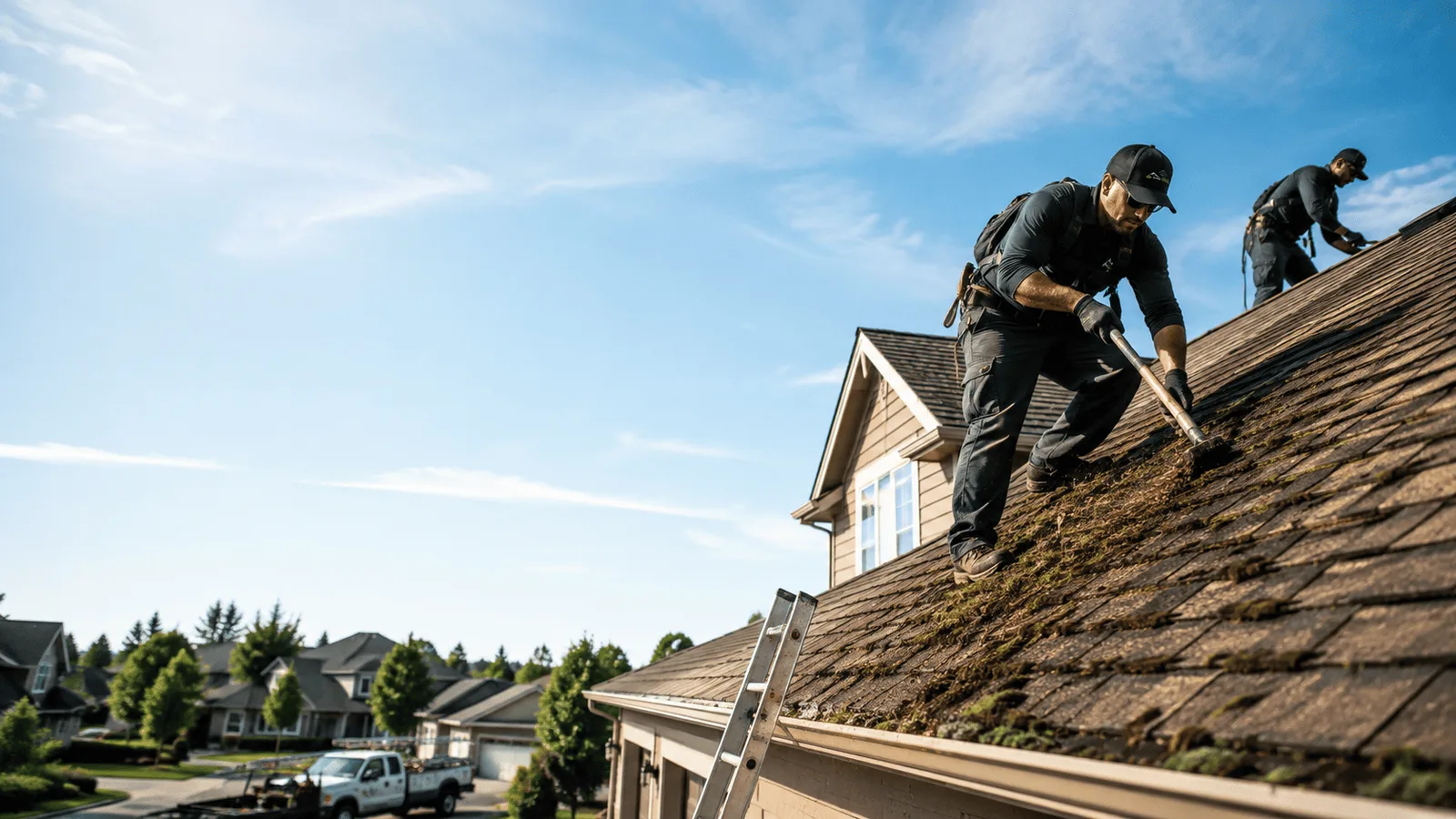 Roof Moss Removal in Perrysville, IN near me